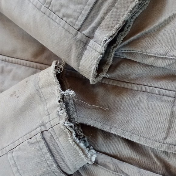 Vintage Roots Faded and Distressed Work Style Jacket - Picture 7 of 7